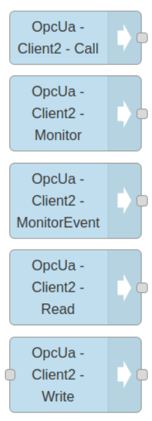 Image displaying Node-RED Palette